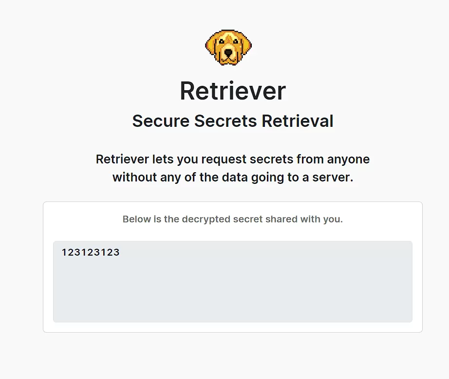 Retriever：Secure Secrets Retrieval-享乐分享