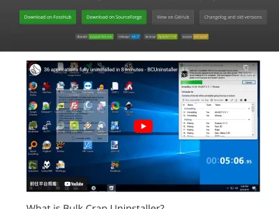 Bulk Crap Uninstaller：快速删除大量不需要的应用程序