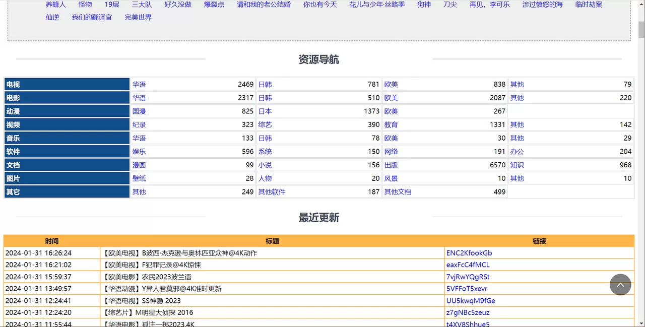 小纸条：一款另类的阿里云盘搜索-享乐分享