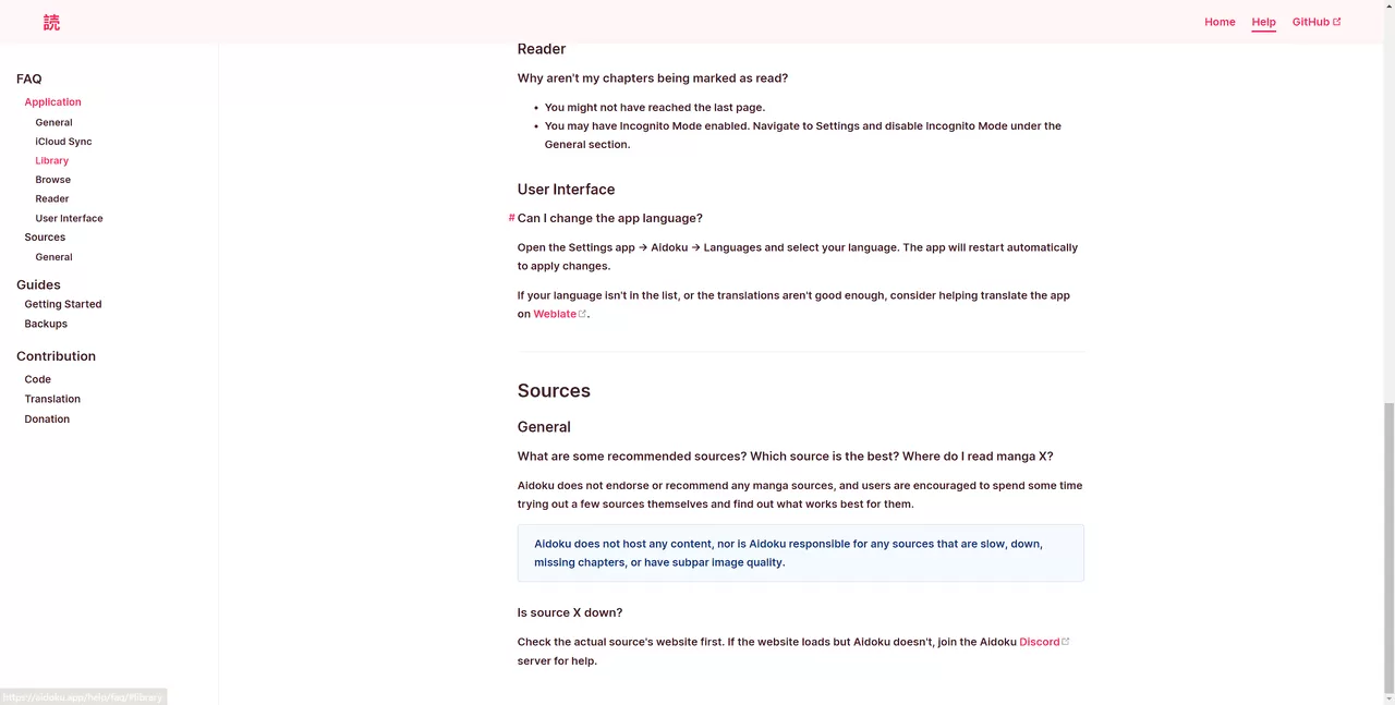 Aidoku：iOS和iPadOS的免费开源漫画阅读应用程序-享乐分享