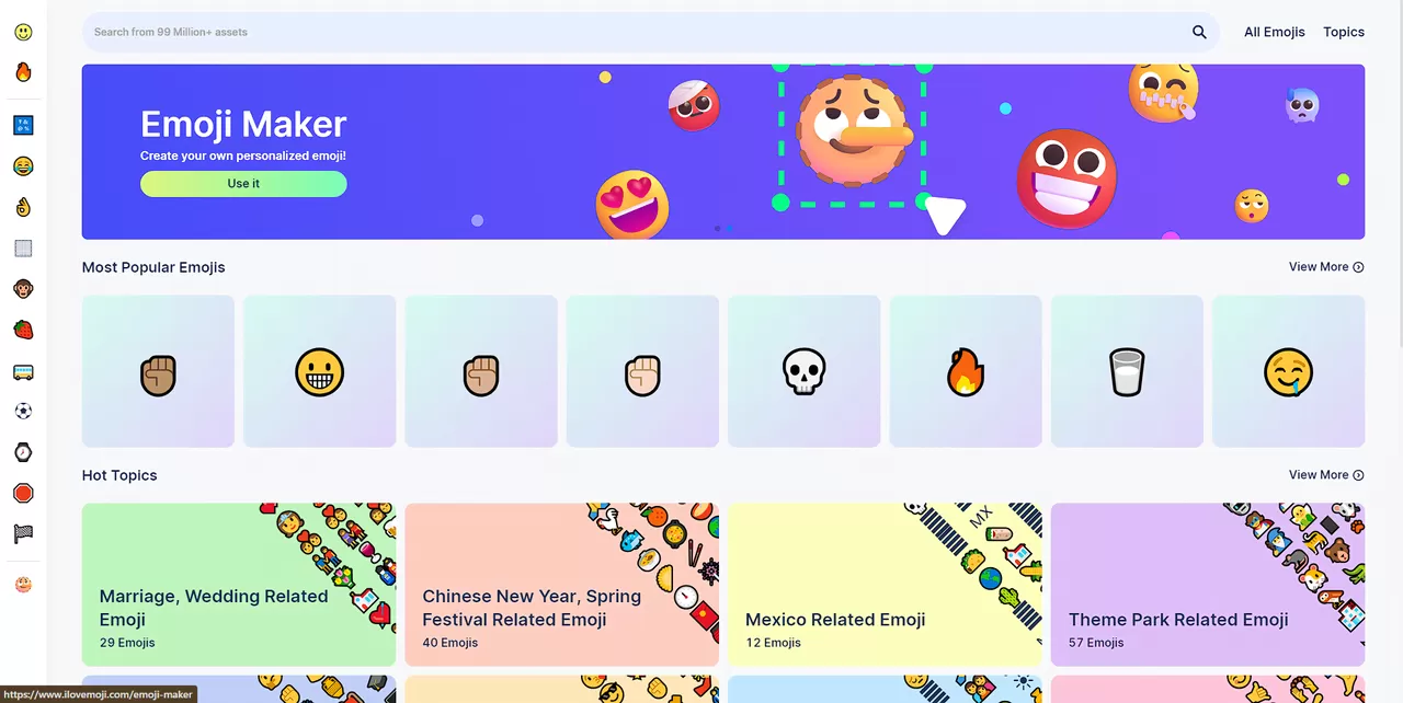 Emoji Library：Emoji表情符号站点-享乐分享