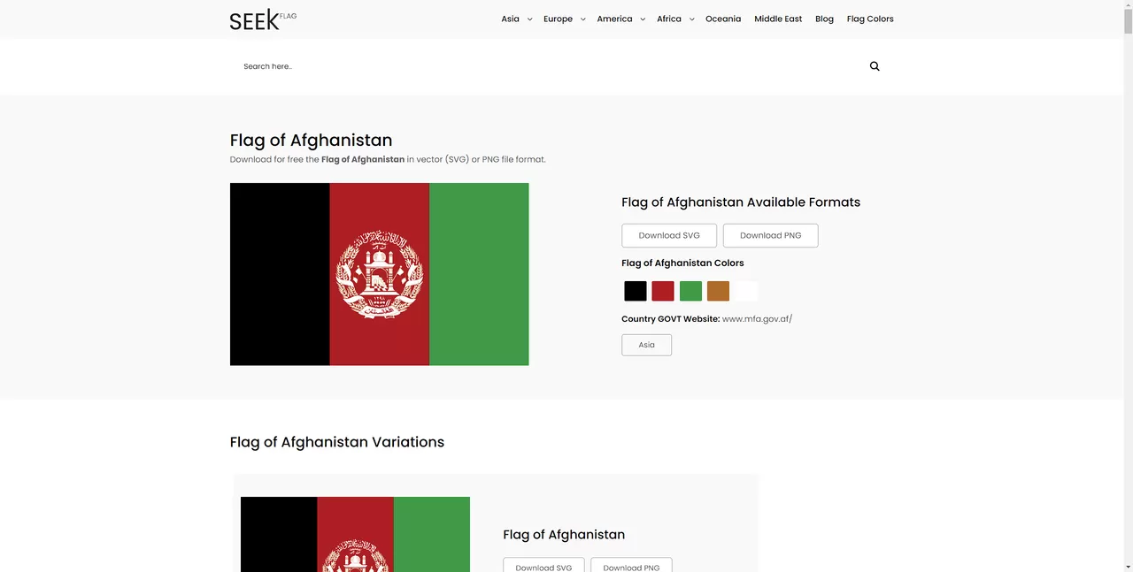 Seek Flag：一个全面的国旗图标站点-享乐分享