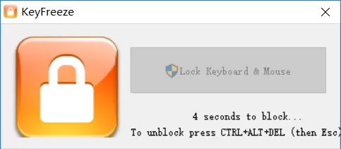KeyFreeze：Block keyboard & mouse in Windows-享乐分享