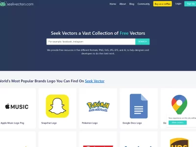 Seek Vectors：Download the World's Best Brands Logos