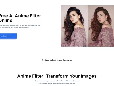 AI Anime Filter Online：图片风格动漫化