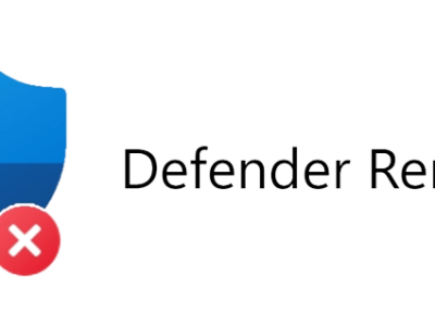 Defender Remover：一键移除Windows自带的Defender程序