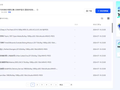 豆瓣TOP250高分电影合集 1080P蓝光 国英多音轨