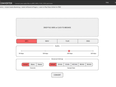 在线音频转换器：将您的音频文件转换为MP3、WAV、FLAC、OGG等格式