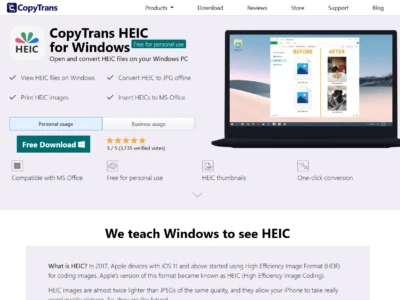 CopyTrans HEIC：轻松转换HEIC至JPG，提升Windows下的图像预览与办公效率