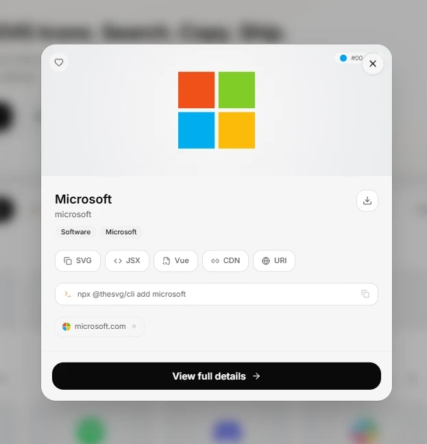 theSVG：涵盖超过5600个免费品牌SVG图标资源库-享乐分享