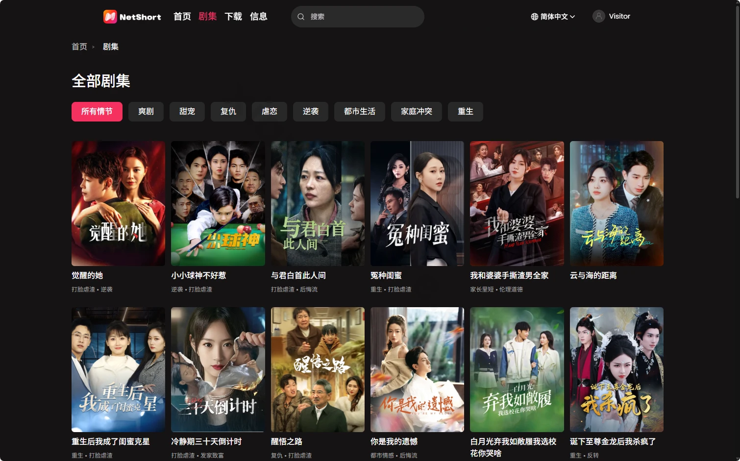 NetShort短剧平台完全指南:免费观看高分热门短剧的最佳选择 NetShort短剧平台完全指南:免费观看高分热门短剧的最佳选择-享乐分享