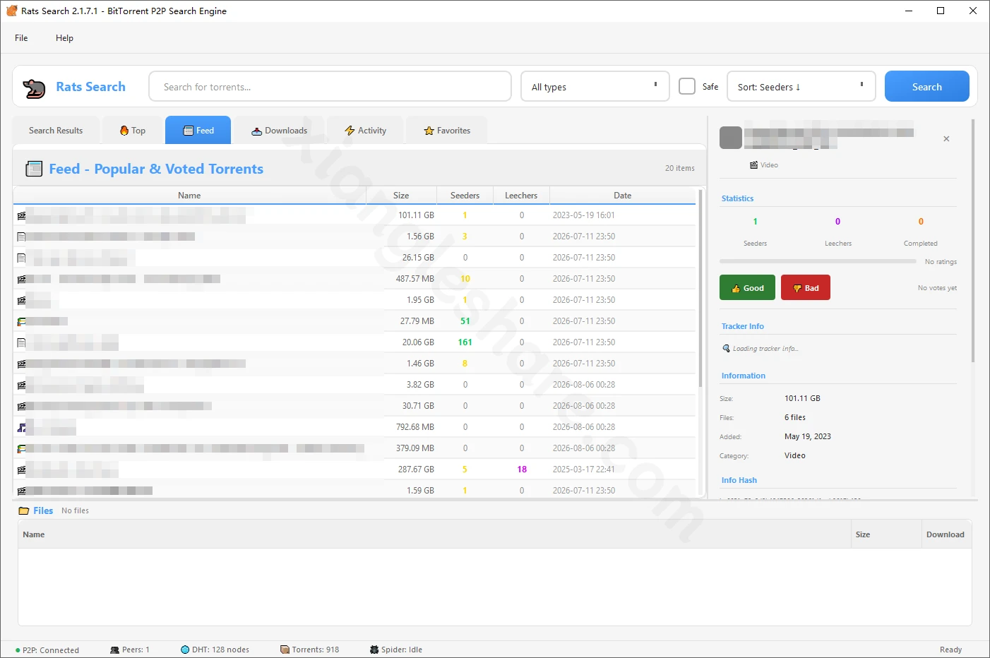 BitTorrent Search Engine：适用于桌面和Web服务器的BitTorrent P2P多平台搜索引擎-享乐分享
