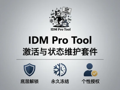 IDM Pro Tool完整指南：Windows原生C#激活与状态维护工具