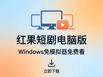 红果短剧电脑版：无需安卓模拟器的Windows 10/11免费短剧播放器